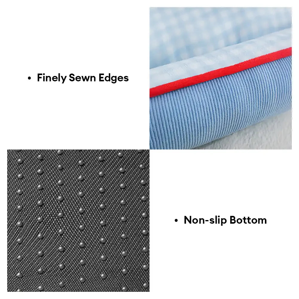 Cozy Semi-Enclosed Cave Dog Bed | Warm Pet Bed for Dogs & Cats