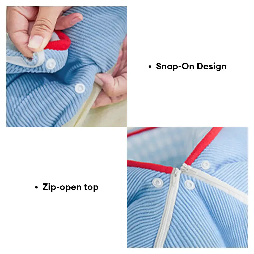 Cozy Semi-Enclosed Cave Dog Bed | Warm Pet Bed for Dogs & Cats