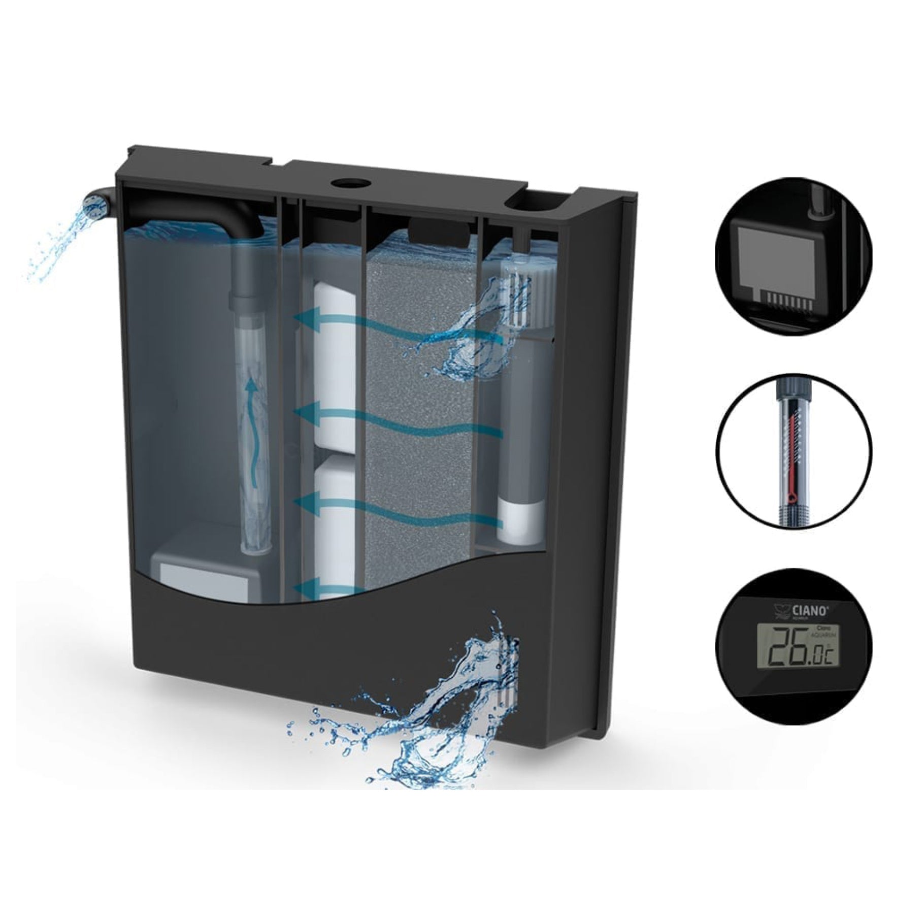 Aqua 60 Aquarium - with CBIO 150 Filter